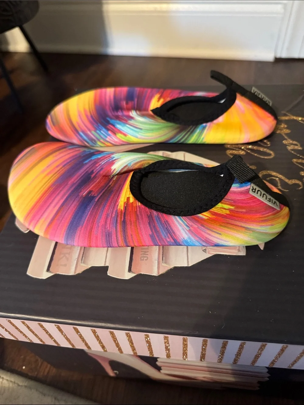 Kid’s Multicolor Slip-On Water Shoes